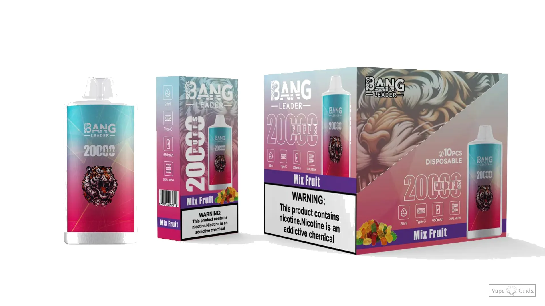 Bangleader 20000 20K Züge Advanced Mesh Einweg-Vape - image 10