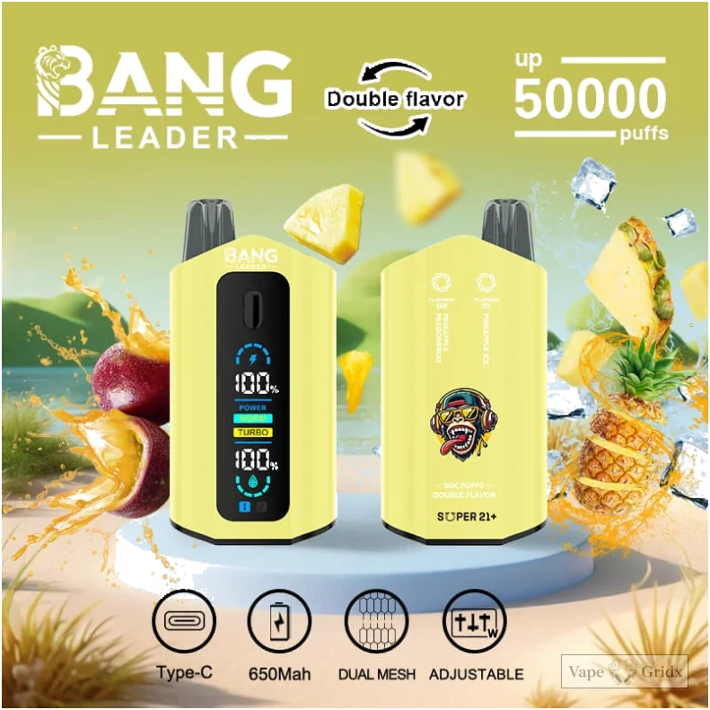 Bangleader 50000 50K Züge Dual Geschmack Einweg-Vape - image 2