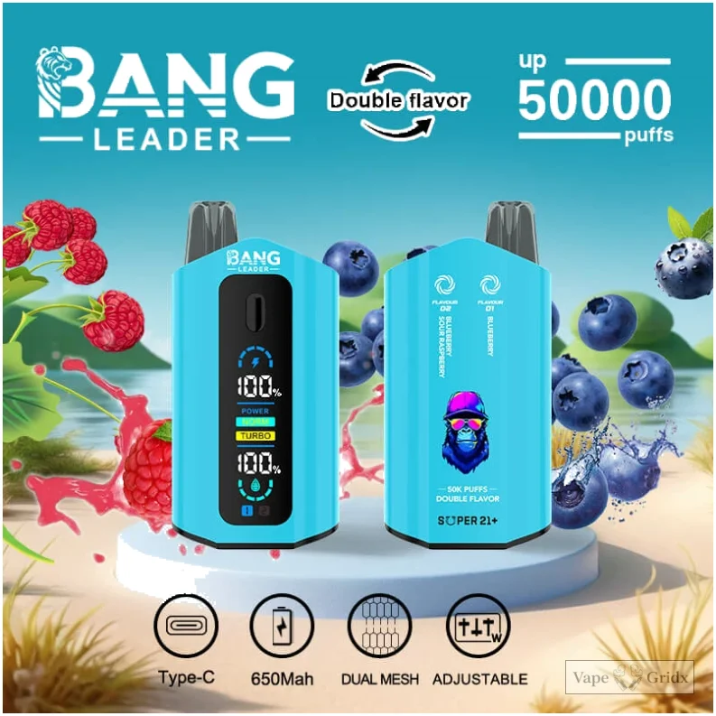 Bangleader 50000 50K Züge Dual Geschmack Einweg-Vape - image 5