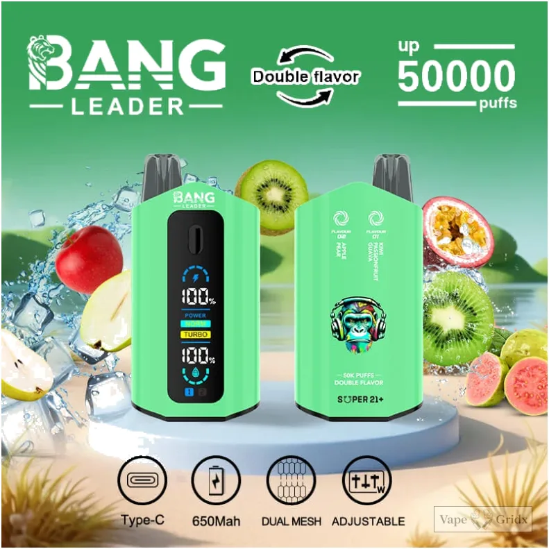 Bangleader 50000 50K Züge Dual Geschmack Einweg-Vape - image 6