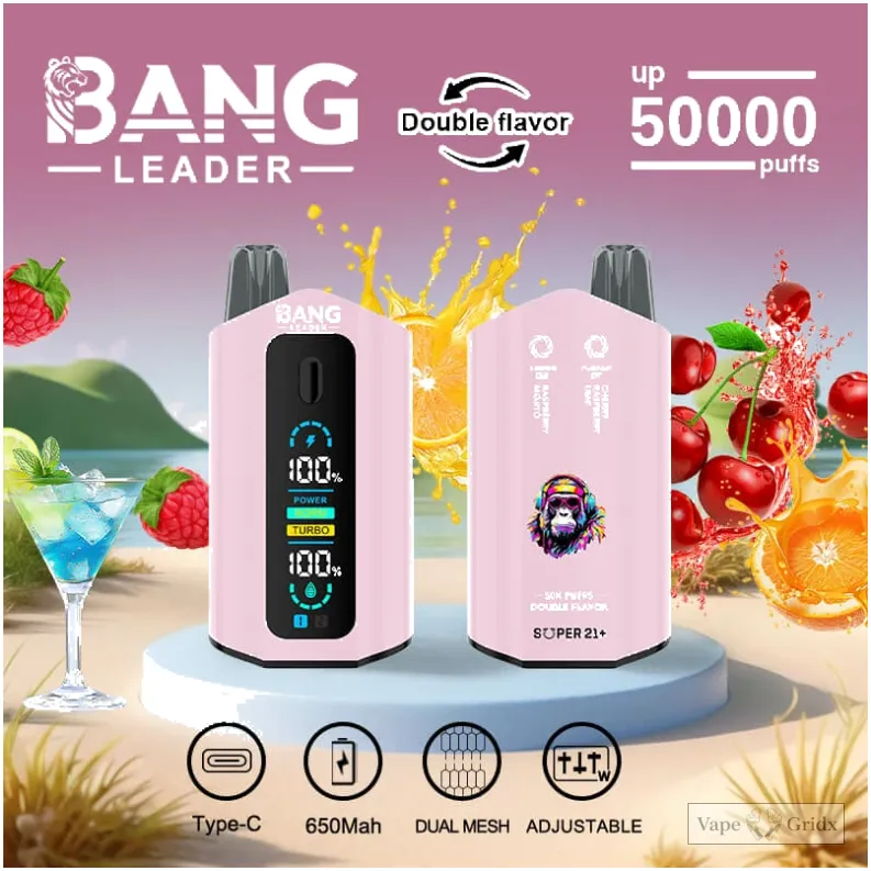 Bangleader 50000 50K Züge Dual Geschmack Einweg-Vape - image 9