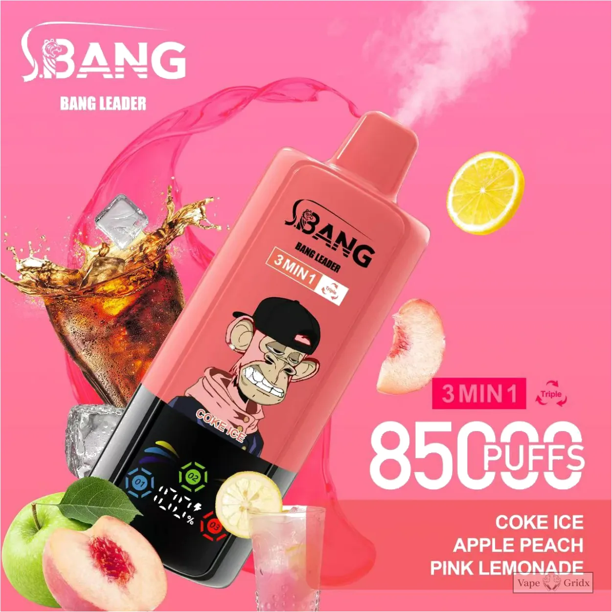 Bang Leader 85000 85K Züge 3-in-1 Einweg-Vape - image 5