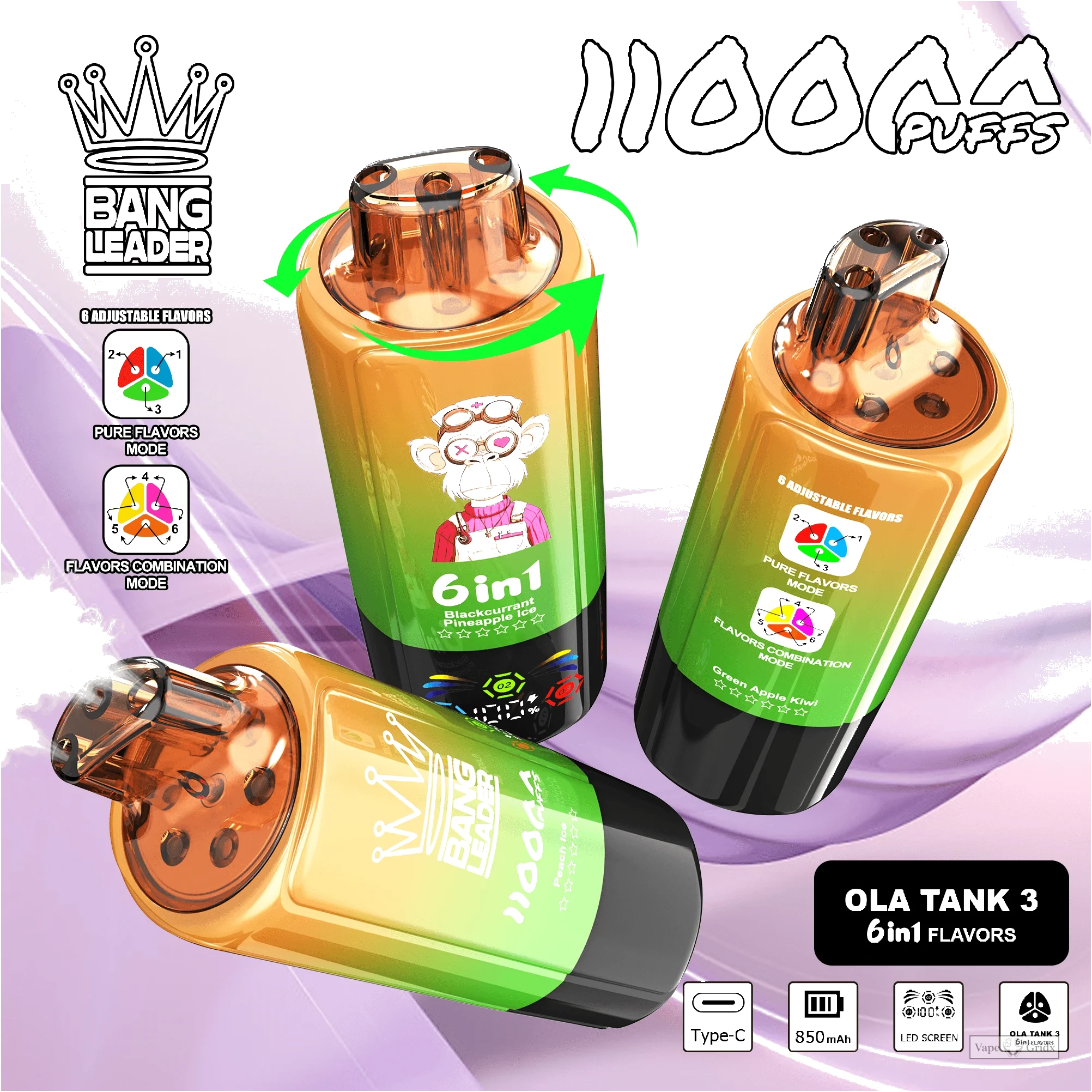 Bang Leader 110000 110K Züge 6-in-1 Einweg-Vape - image 11
