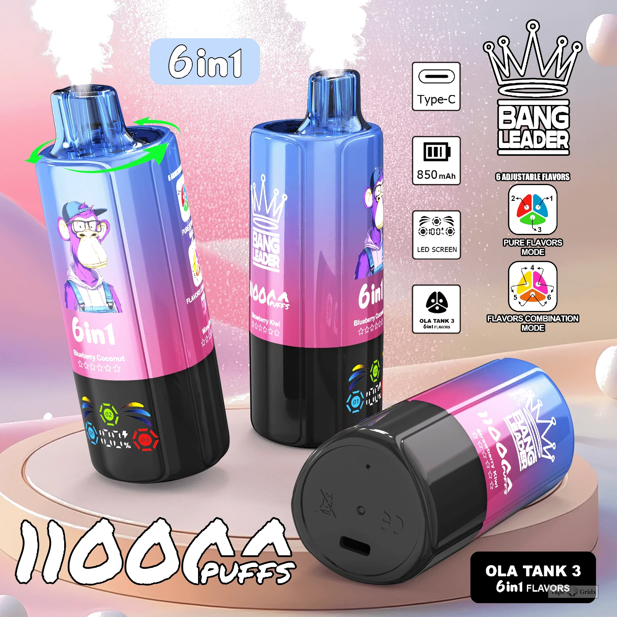 Bang Leader 110000 110K Züge 6-in-1 Einweg-Vape - image 9
