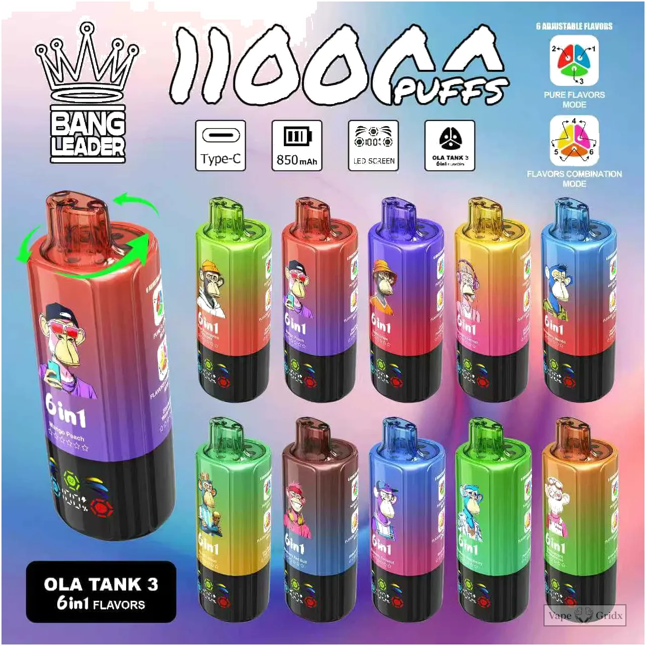 Bang Leader 110000 110K Züge 6-in-1 Einweg-Vape - image 10