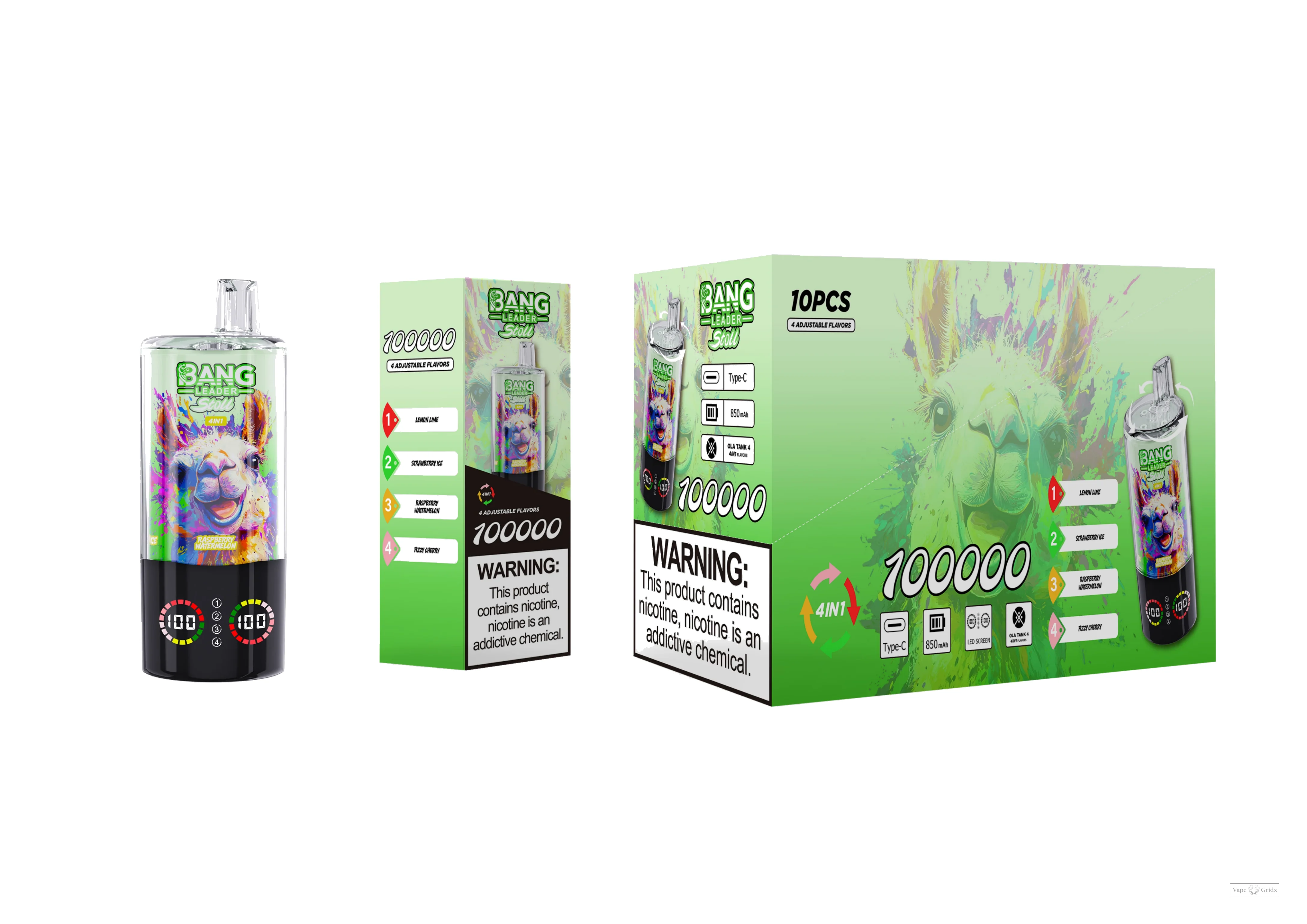 Bang Leader 100000 100K Züge 4-in-1 Einweg-Vape - image 11