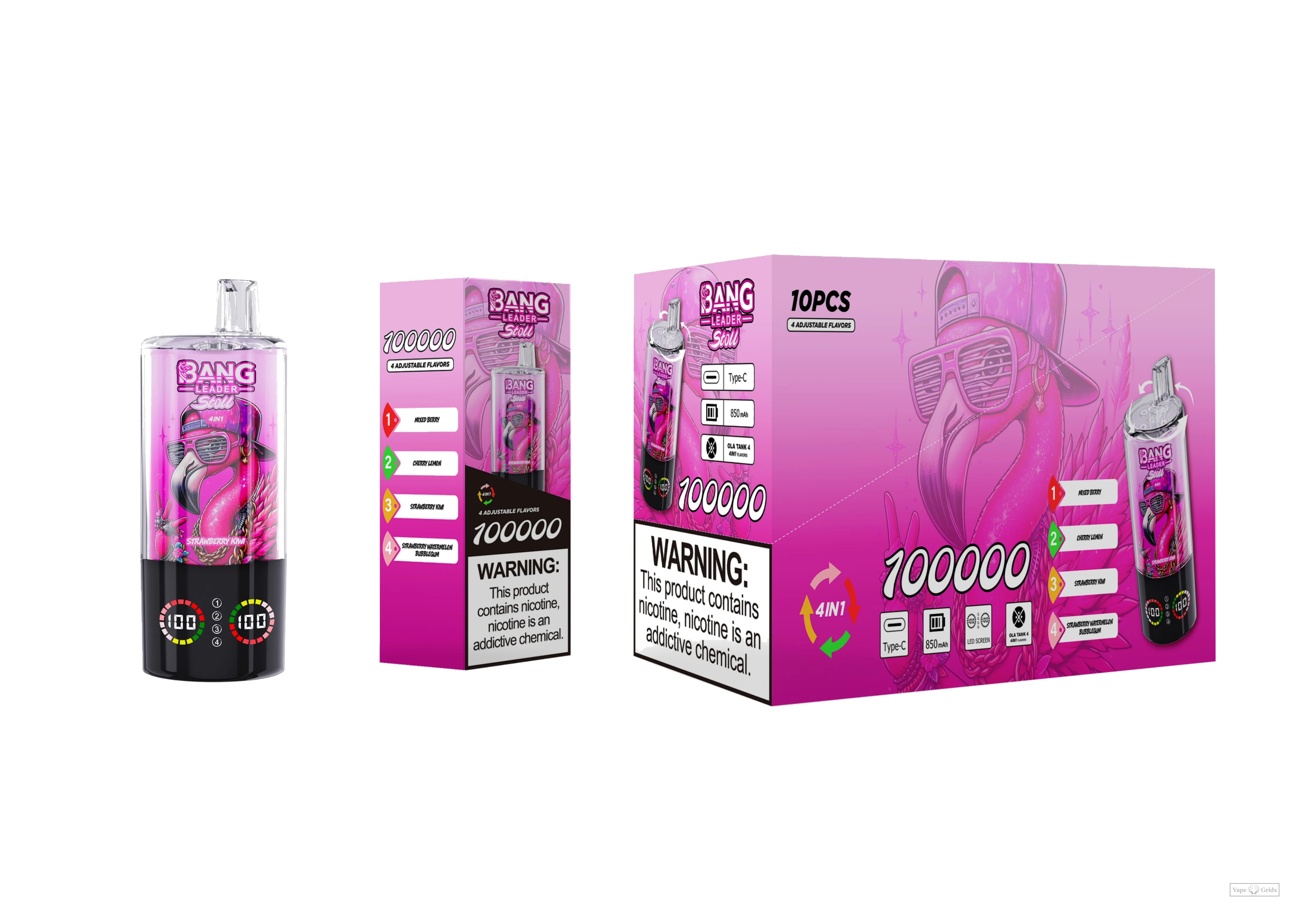 Bang Leader 100000 100K Züge 4-in-1 Einweg-Vape - image 10