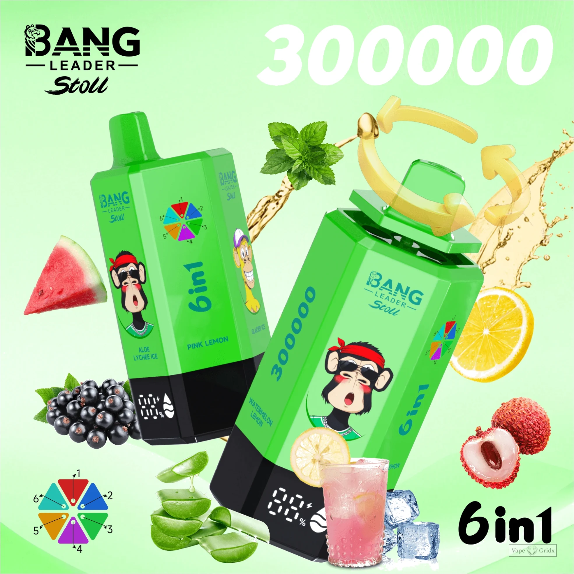 Bang Leader 300000 300K Züge 6-in-1 Einweg-Vape - image 12