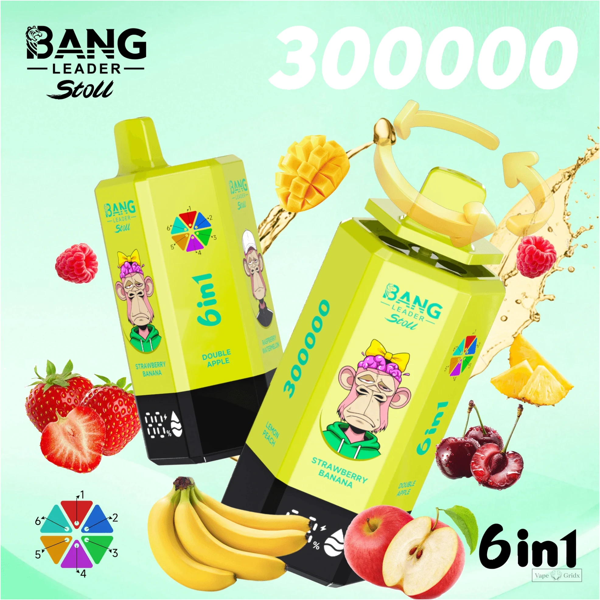 Bang Leader 300000 300K Züge 6-in-1 Einweg-Vape - image 3