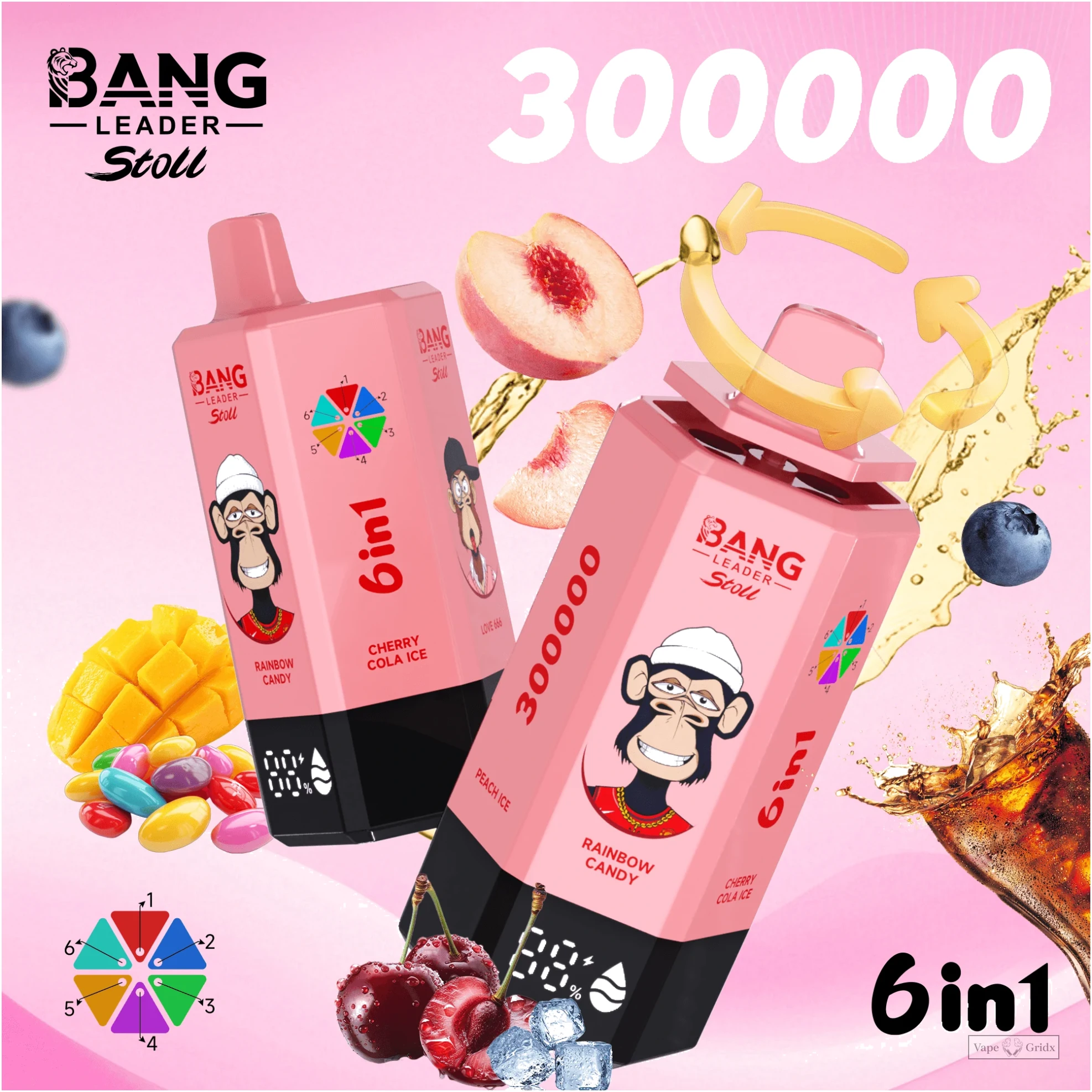 Bang Leader 300000 300K Züge 6-in-1 Einweg-Vape - image 6