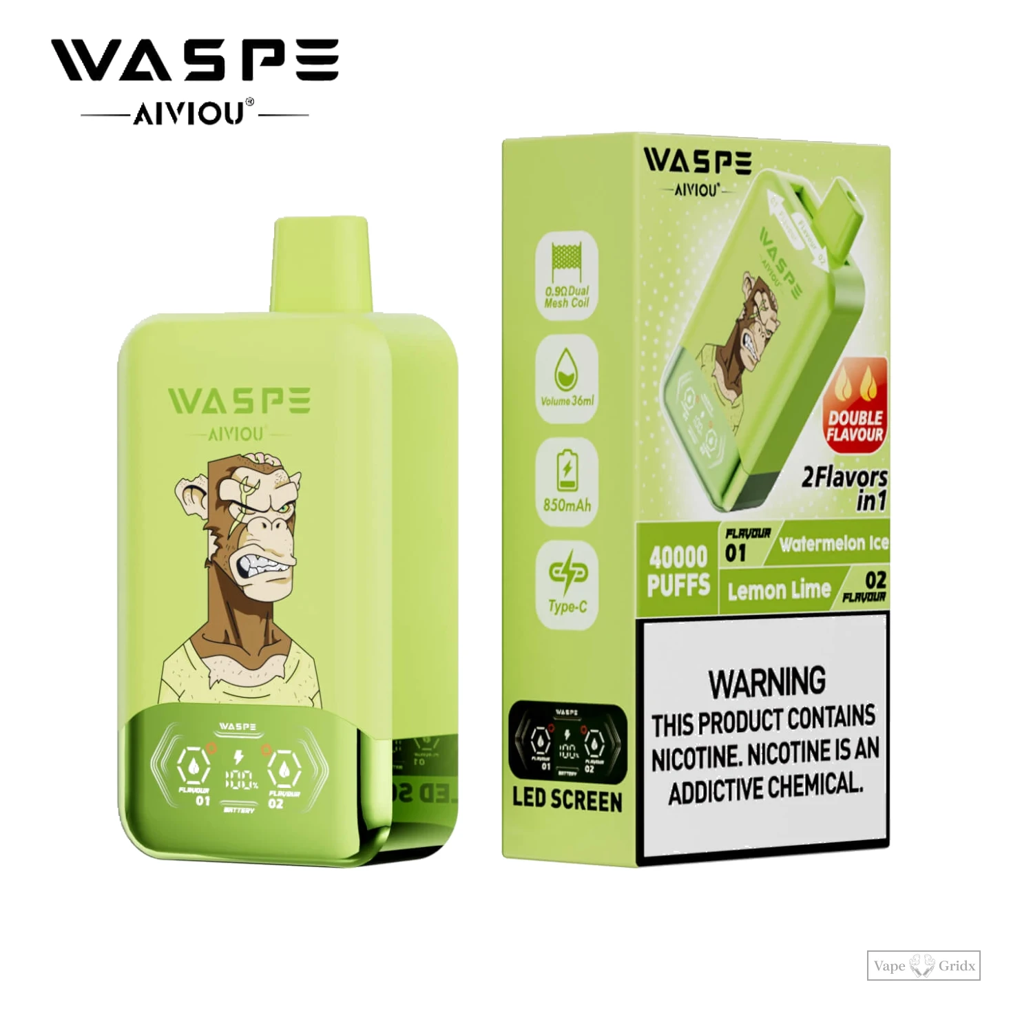 Waspe 40000 40K Züge 2-in-1 Einweg-Vape - image 13