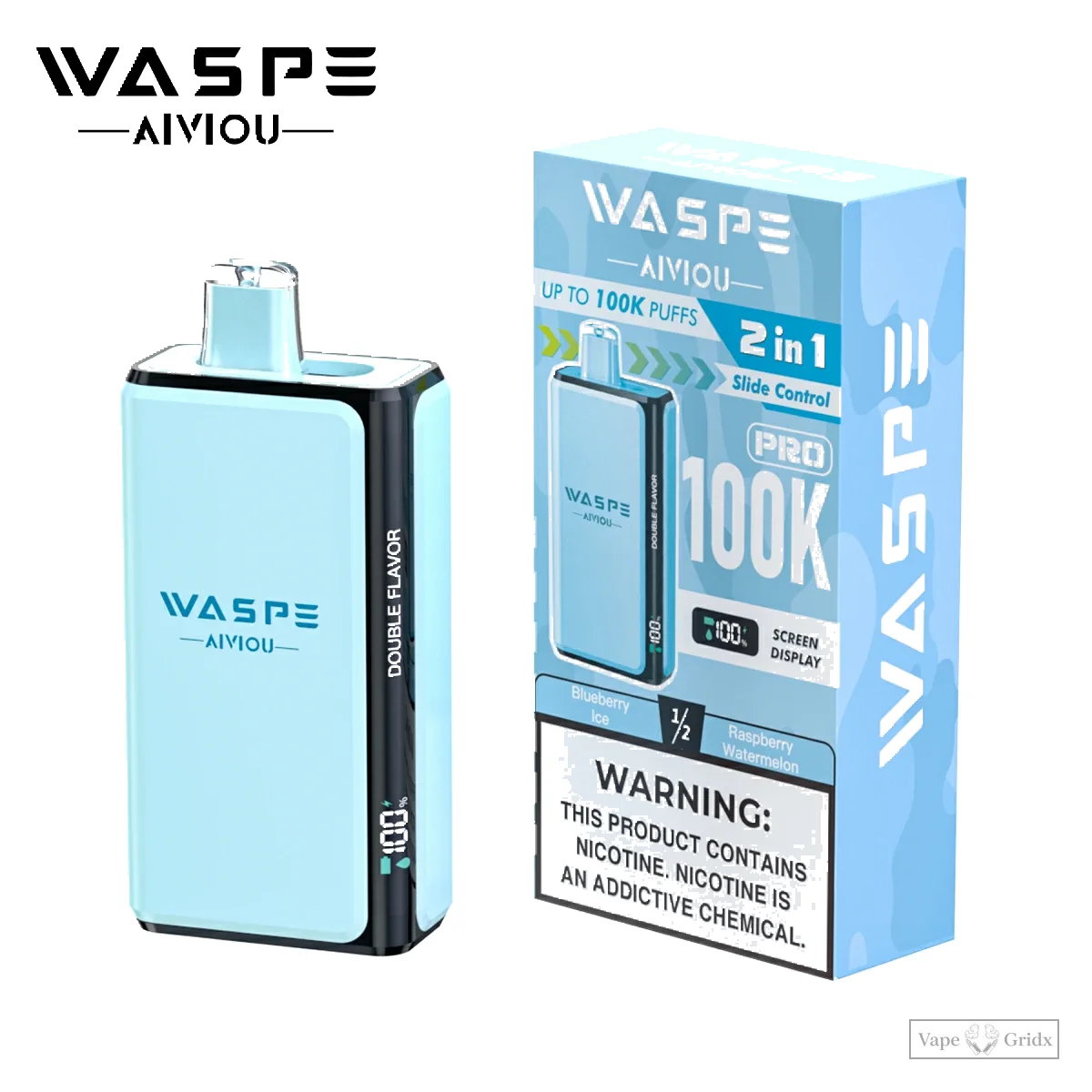 WASPE Pro 100000 100K Züge 2-in-1 Einweg-Vape - image 14