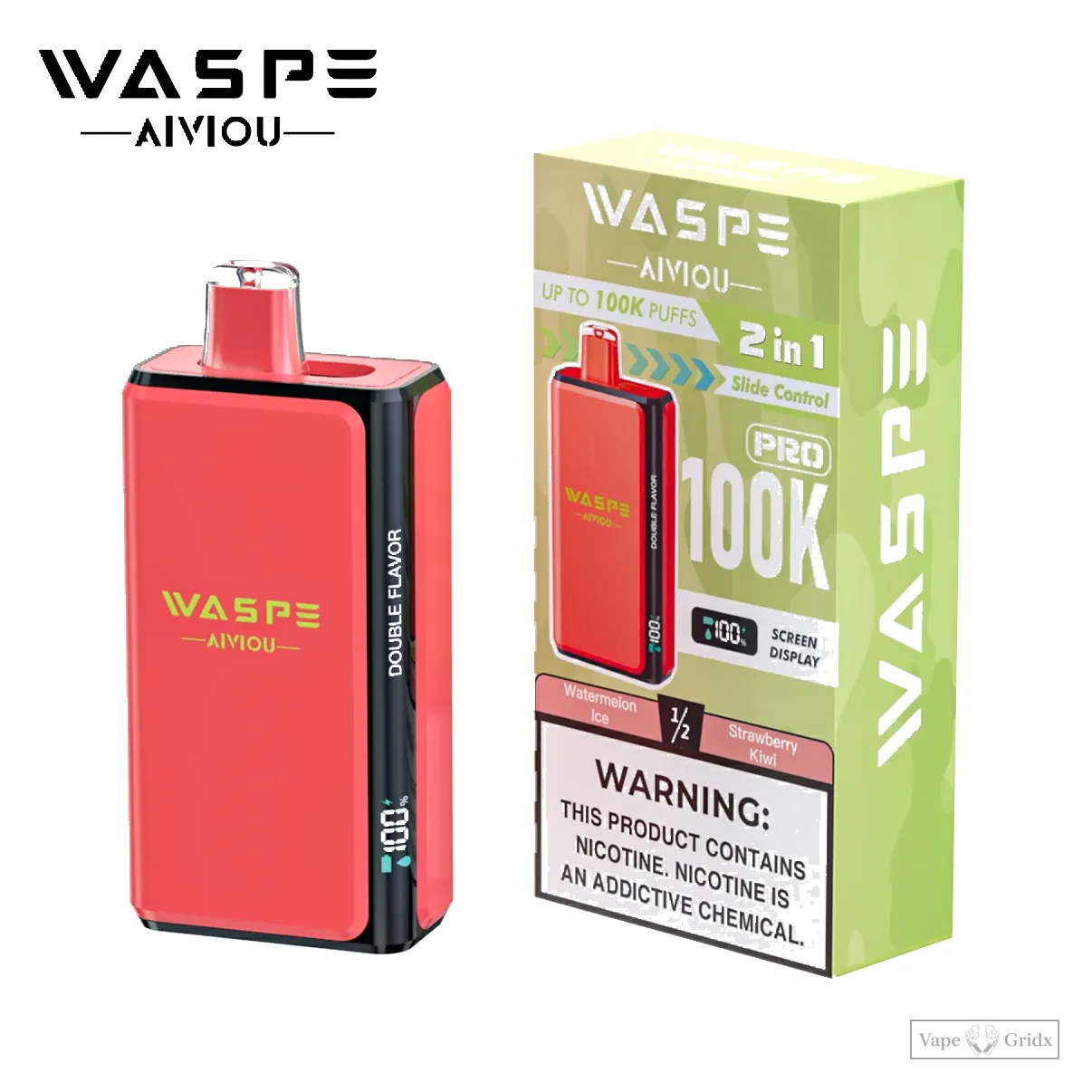 WASPE Pro 100000 100K Züge 2-in-1 Einweg-Vape - image 15