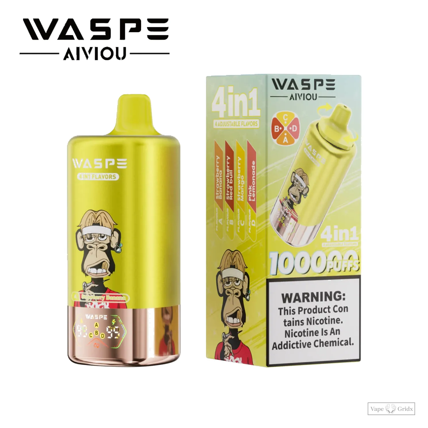 Waspe 100000 100K Züge 4-in-1 Einweg-Vape - image 11