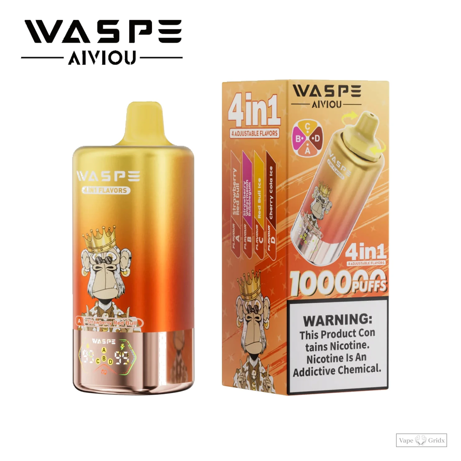 Waspe 100000 100K Züge 4-in-1 Einweg-Vape - image 7