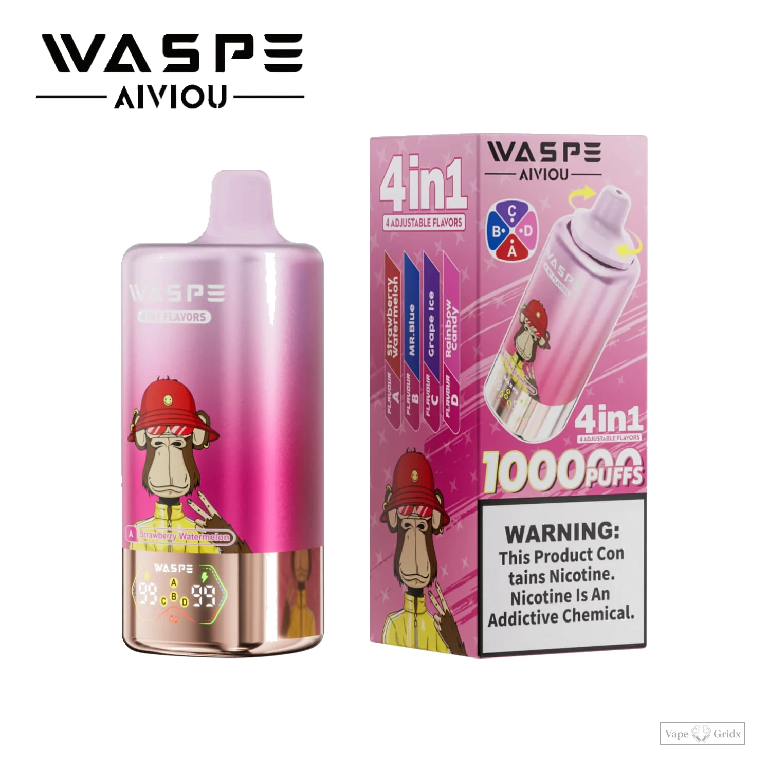 Waspe 100000 100K Züge 4-in-1 Einweg-Vape - image 9