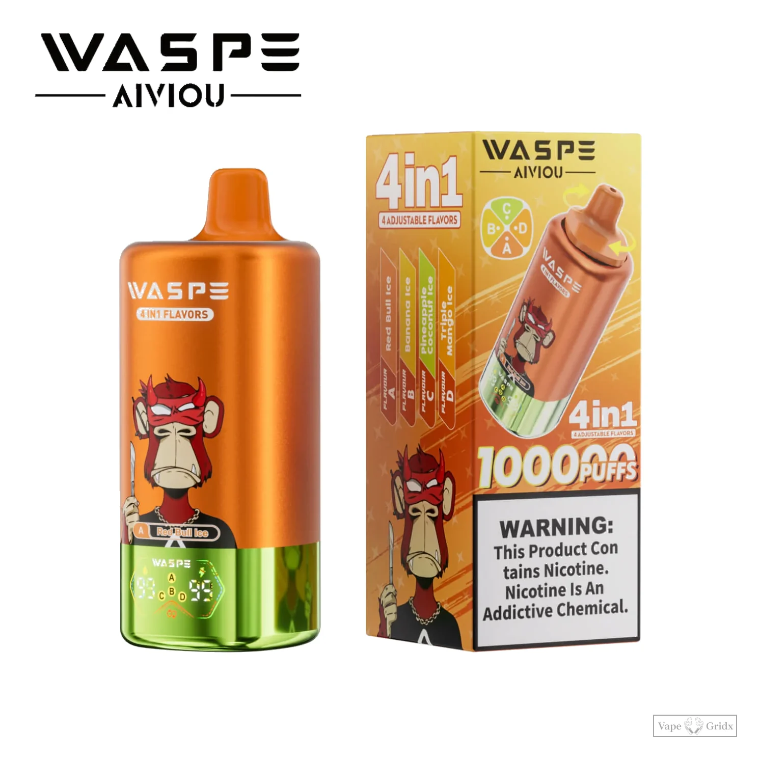 Waspe 100000 100K Züge 4-in-1 Einweg-Vape - image 10