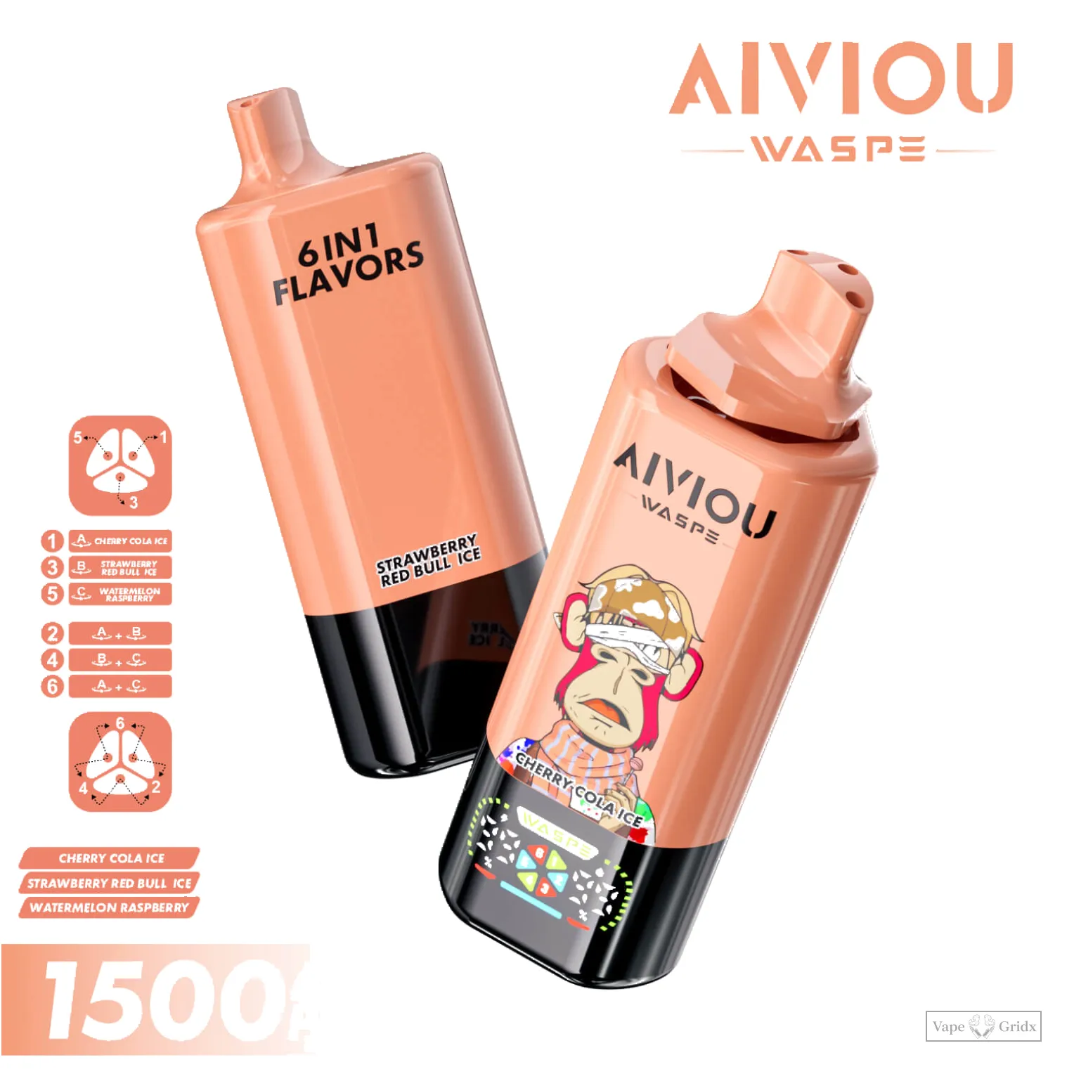Waspe 150000 150K Züge 6-in-1 Einweg-Vape - image 5
