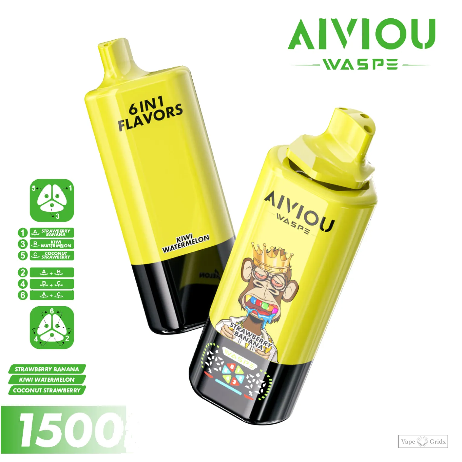 Waspe 150000 150K Züge 6-in-1 Einweg-Vape - image 8
