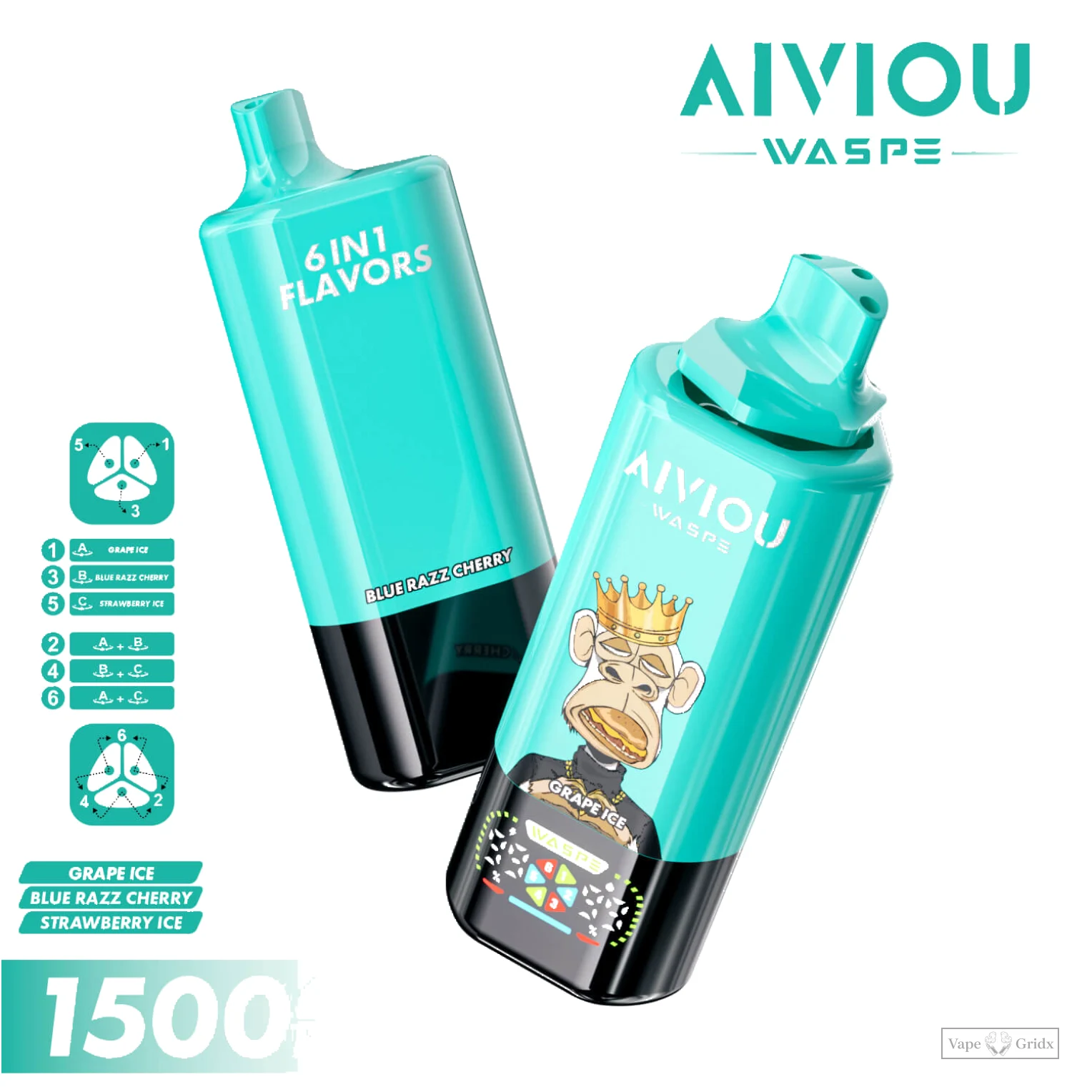 Waspe 150000 150K Züge 6-in-1 Einweg-Vape - image 9