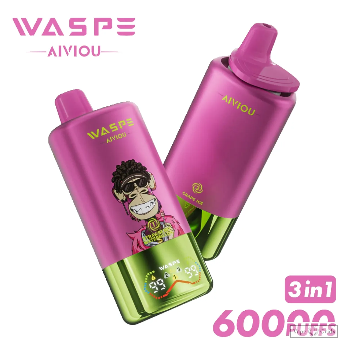 WASPE 3-in-1 60000 60K Züge Einweg-Vape - image 12
