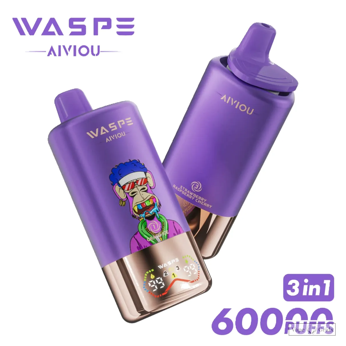 WASPE 3-in-1 60000 60K Züge Einweg-Vape - image 4