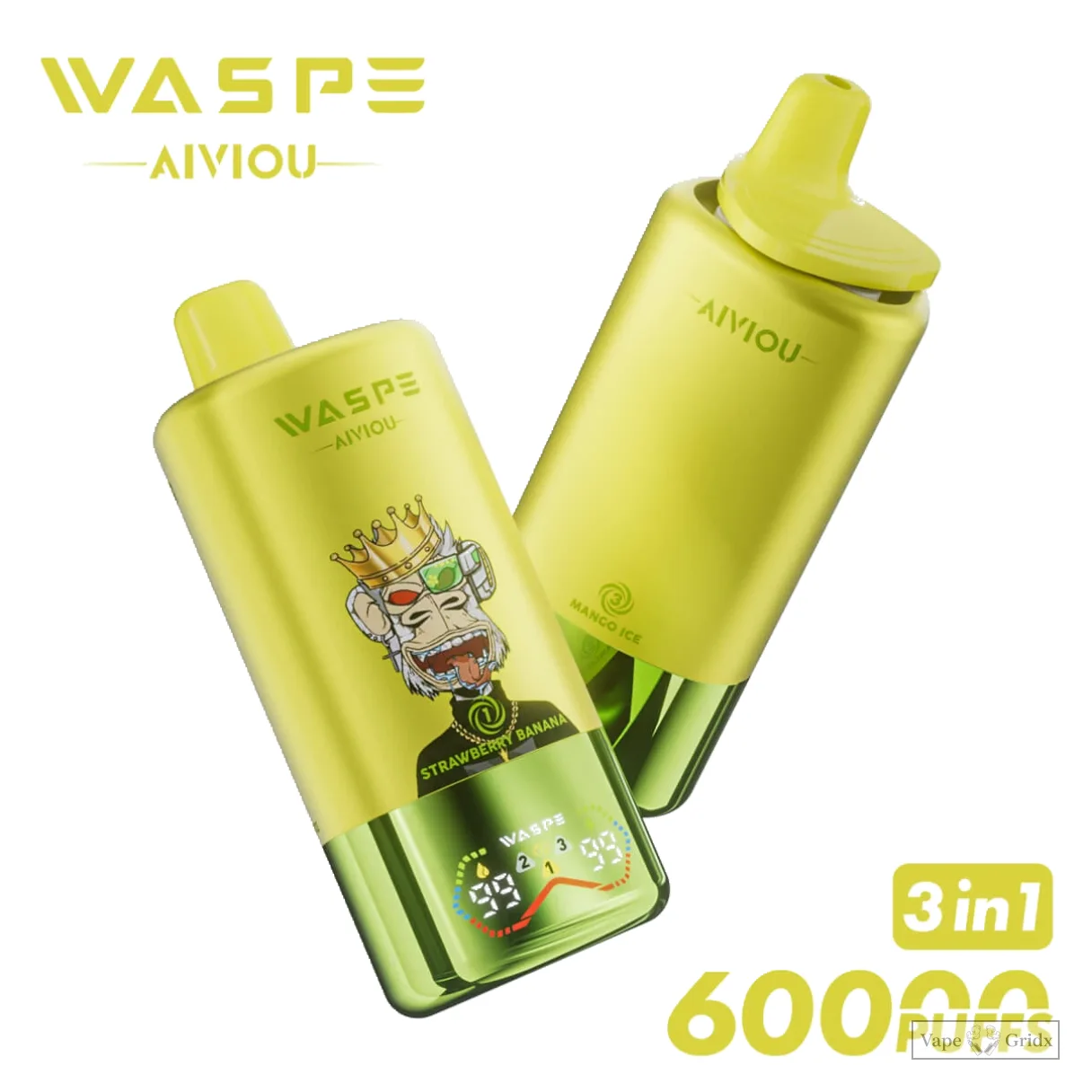 WASPE 3-in-1 60000 60K Züge Einweg-Vape - image 6