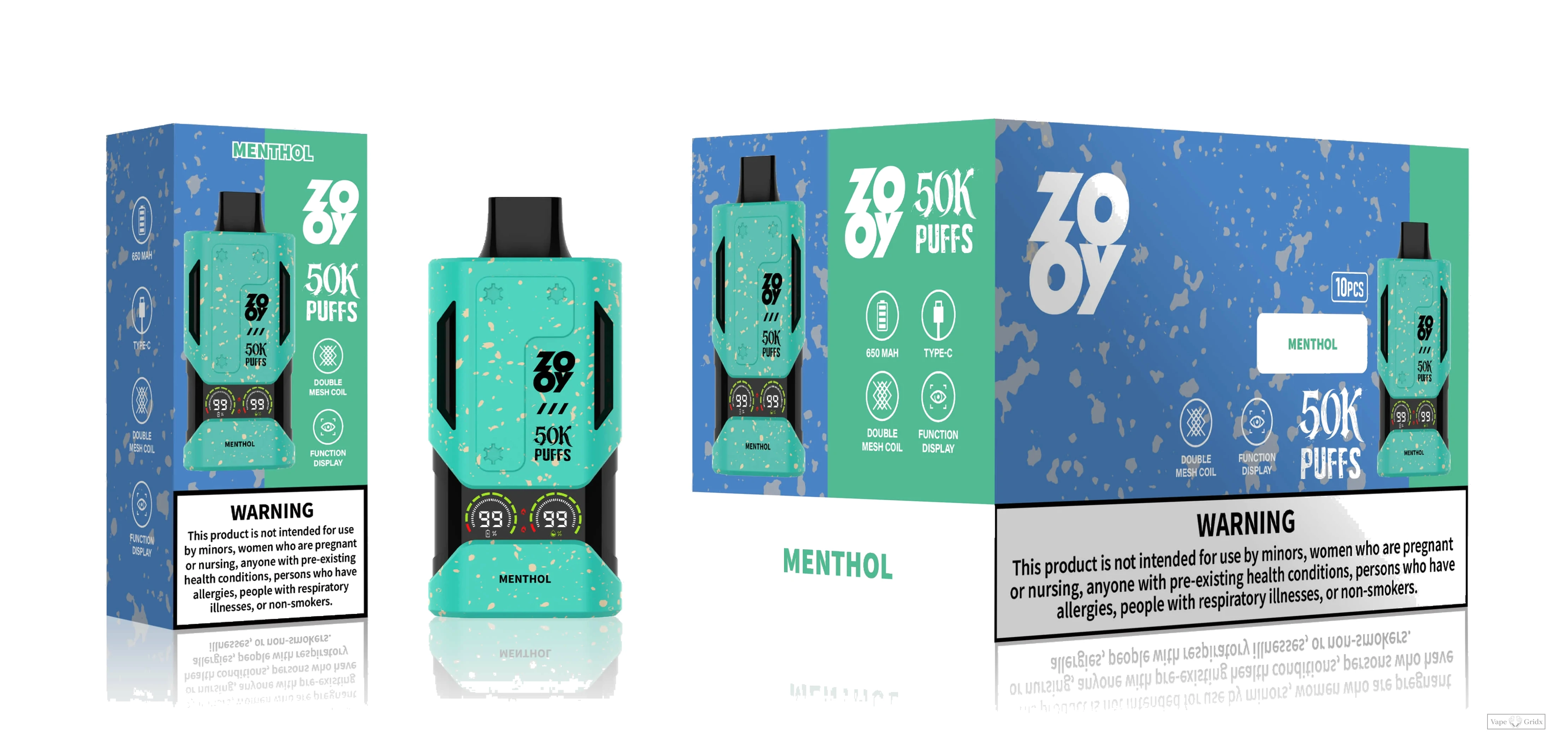 ZOOY Mecha 50000 50K Züge Einweg-Vape - image 13