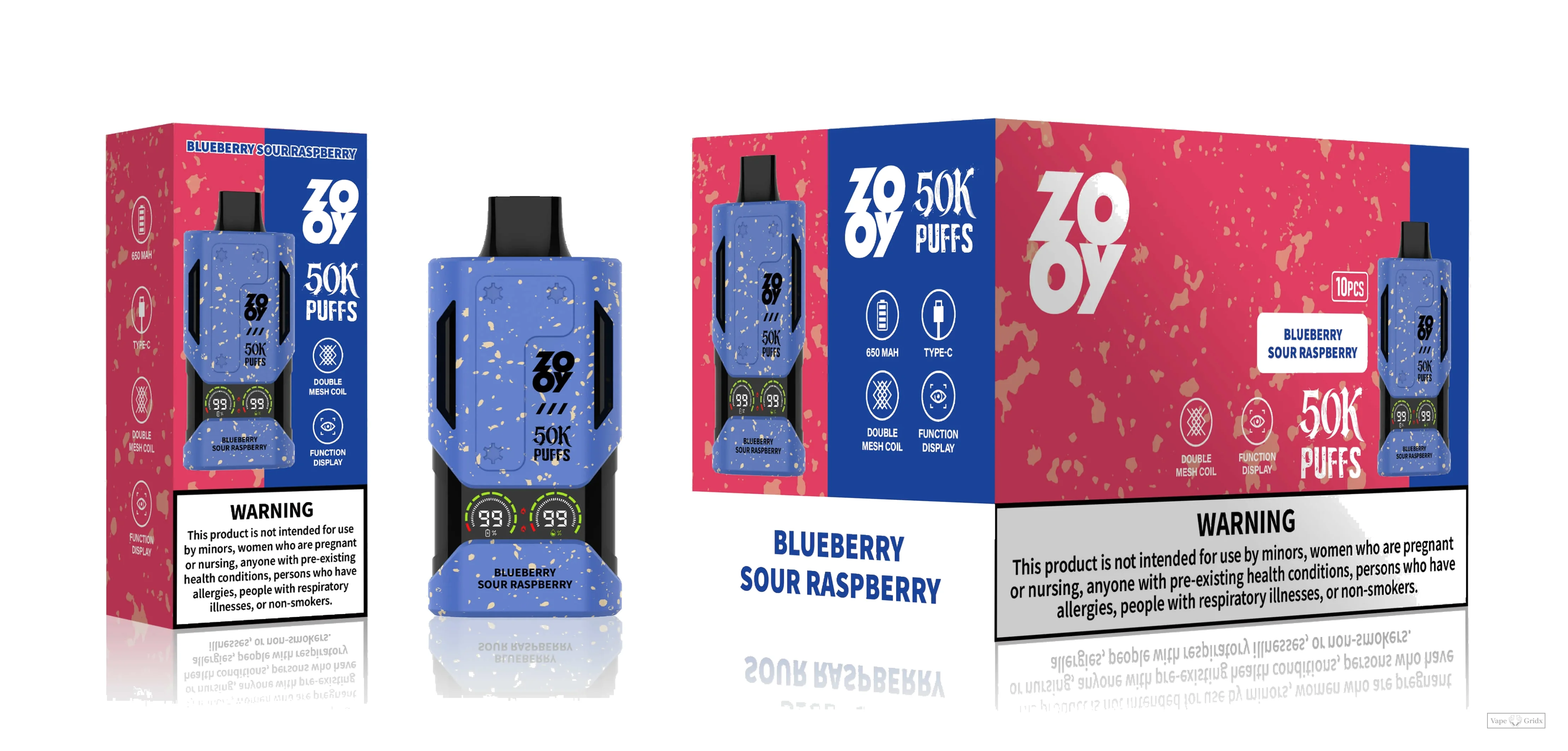 ZOOY Mecha 50000 50K Züge Einweg-Vape - image 6