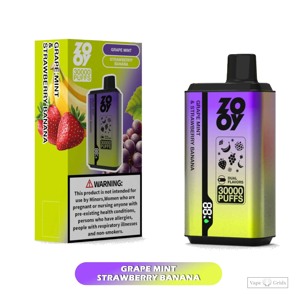 ZOOY Twins 30000 30K Züge Doppelgeschmack Einweg-Vape - image 3